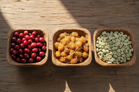 The Difference Between Washed, Natural, and Honey-Processed Coffee